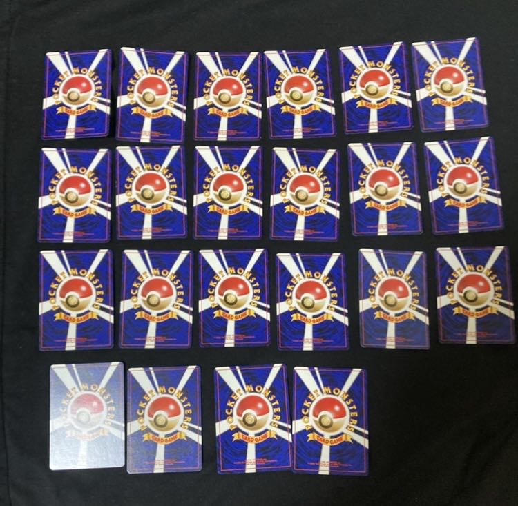 旧裏 カスミのポケモン まとめ売り 22枚