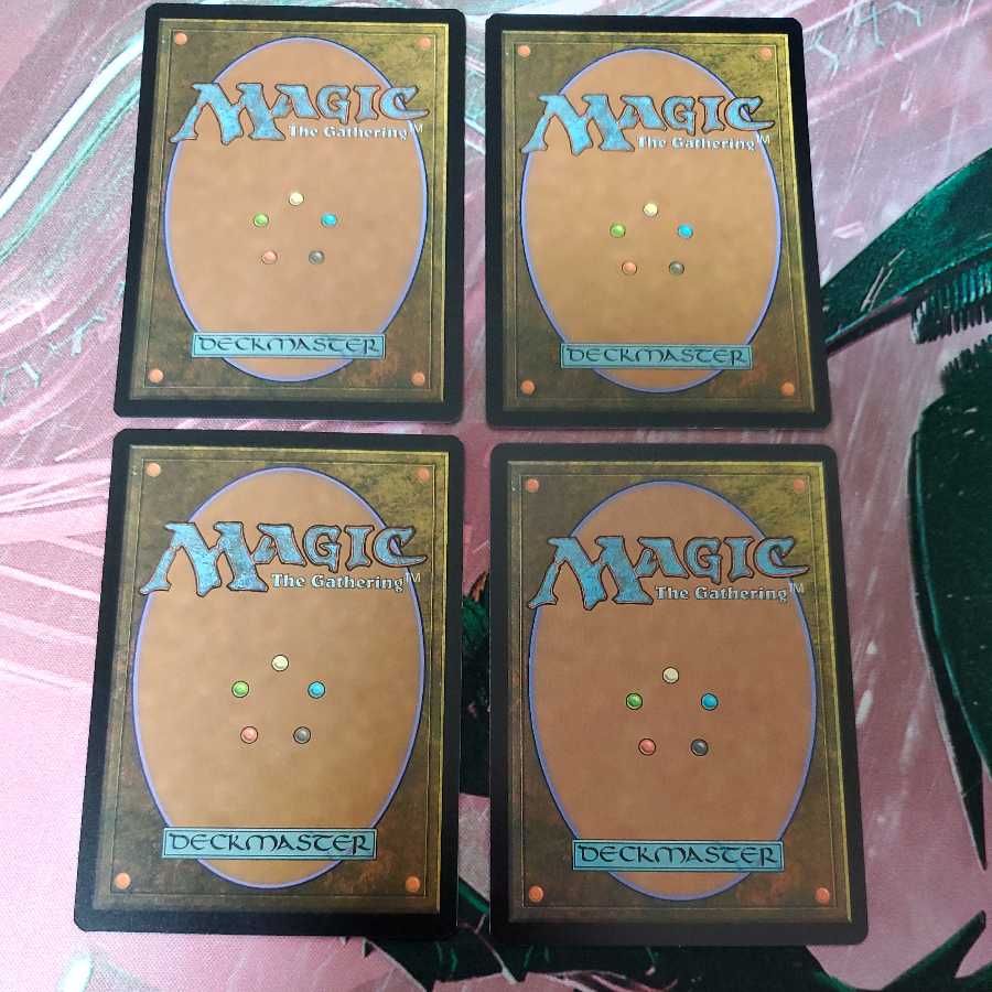 Unauthorized hearse, set of 4