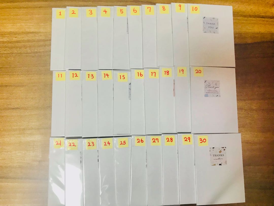 For 3 units only for Mr. Dai: purchase number 4,14,20