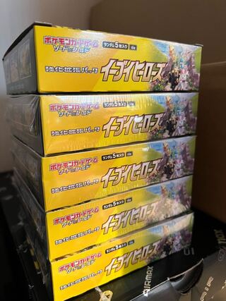 ポケモンカードゲーム ソード ＆ シールド 強化拡張パック イーブイヒーローズ ボックス