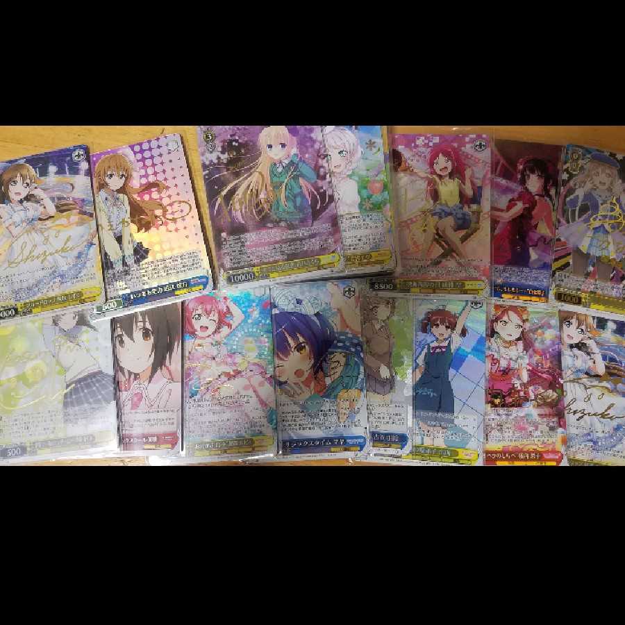 2 SP signature confirmed Weiss Schwartz Packs