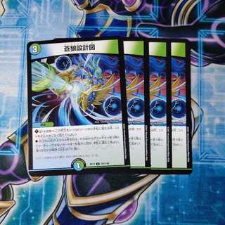 Blue Wolf Blueprint U Set of 4