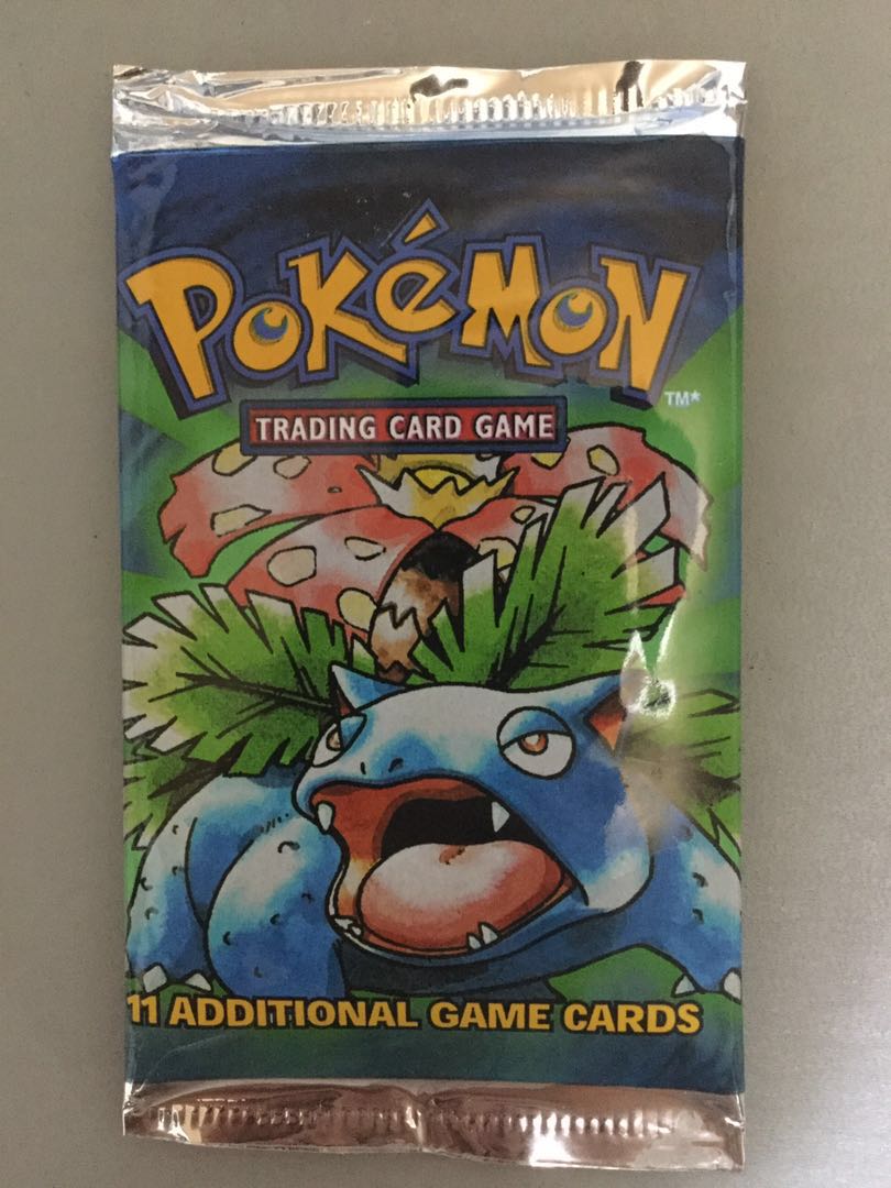 Pokemon Base set Venusaur 2, unopened