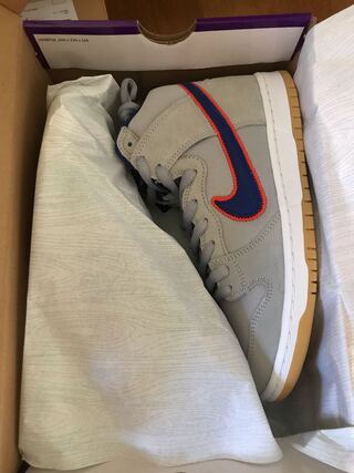 Nike SB Dunk High "Rush Blue and Team Orange/New York Mets" 26.5cm