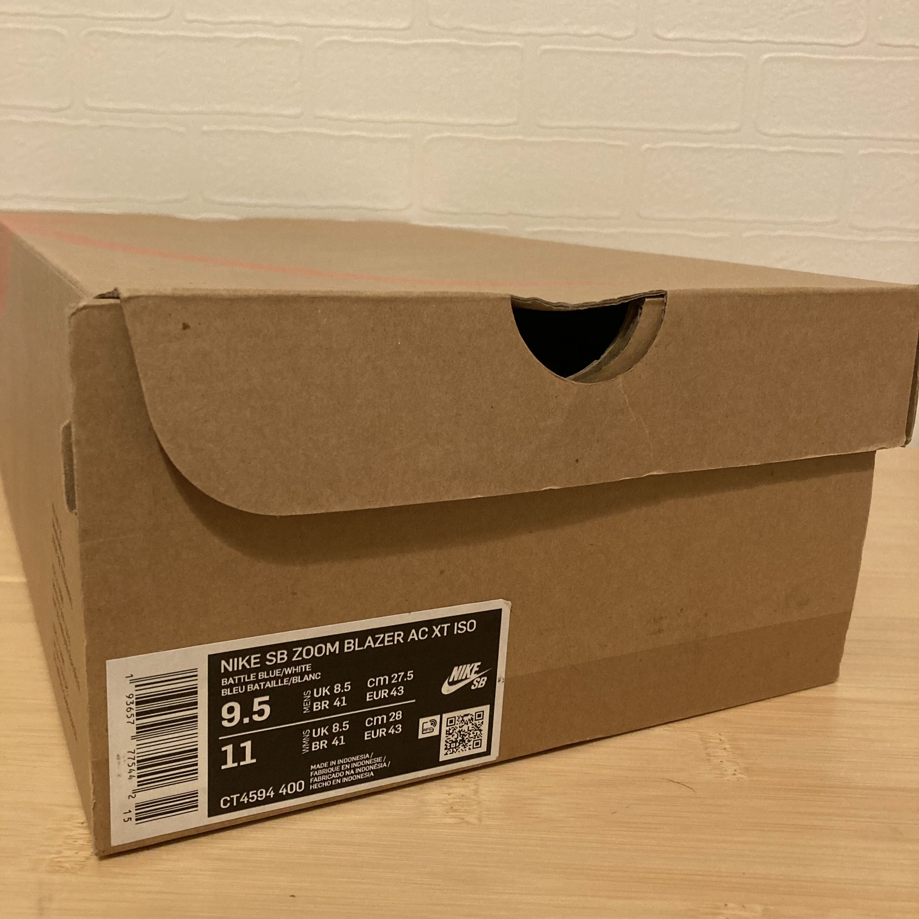 試着のみ☆nike sb blazer low ケヴィンブラッドリー☆27.5cm 27.5cm