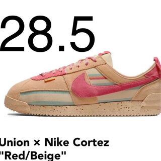 Union × Nike Cortez "Red/Beige" 28.5cm