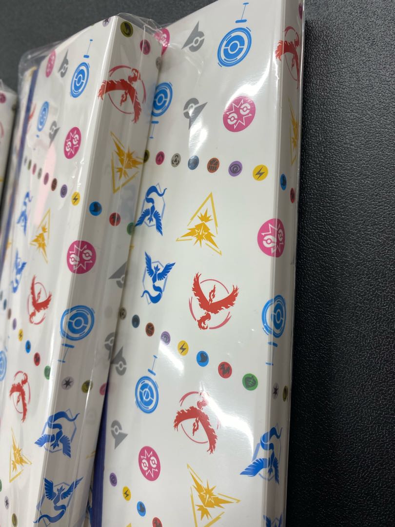 Pokemon GO Card File x 3