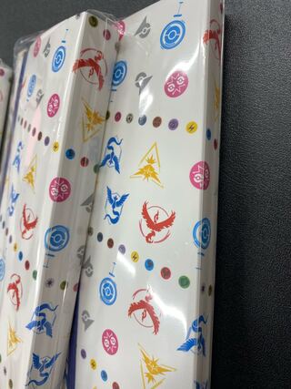 Pokemon GO Card File x 3