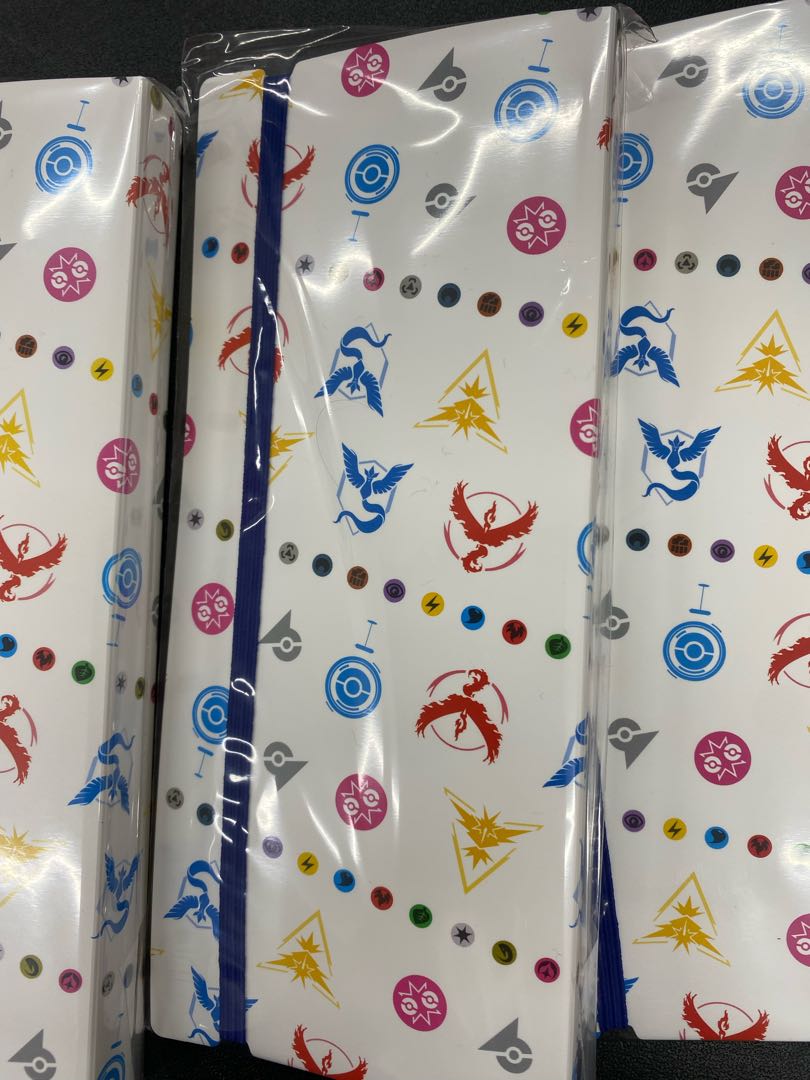 Pokemon GO Card File x 3