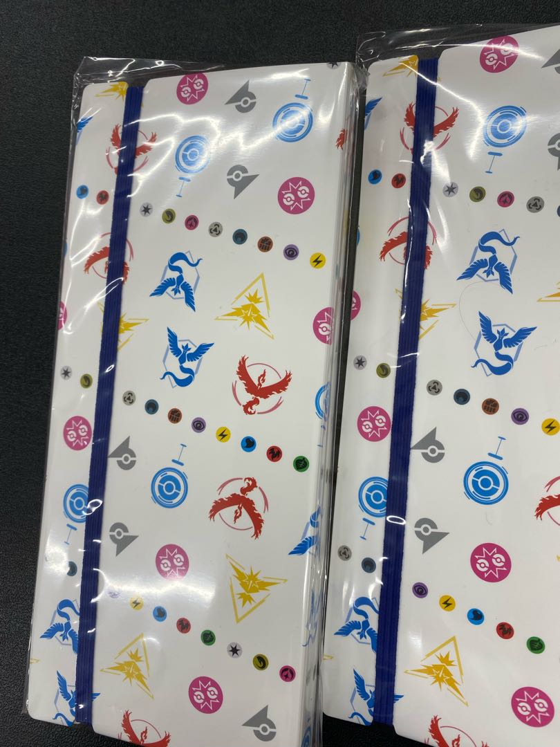 Pokemon GO Card File x 3
