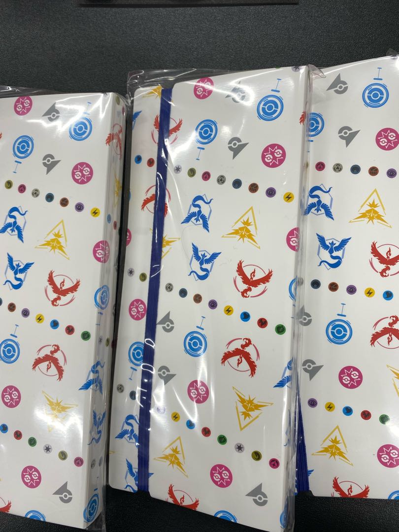 Pokemon GO Card File x 3