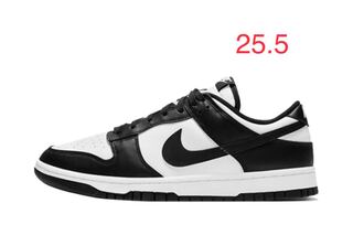 Nike dunk low ホワイト/ブラック panda 25.5cm 25.5cm