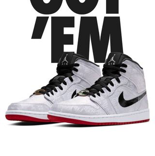 CLOT×NIKE AIR JORDAN 1 FEARLESS MID 29cm