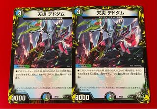 Natural Disaster Dedom (20th Black Treasure) 2 pieces