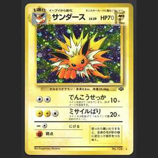 サンダース LV.29【エクセ】旧裏/管理:MP1160