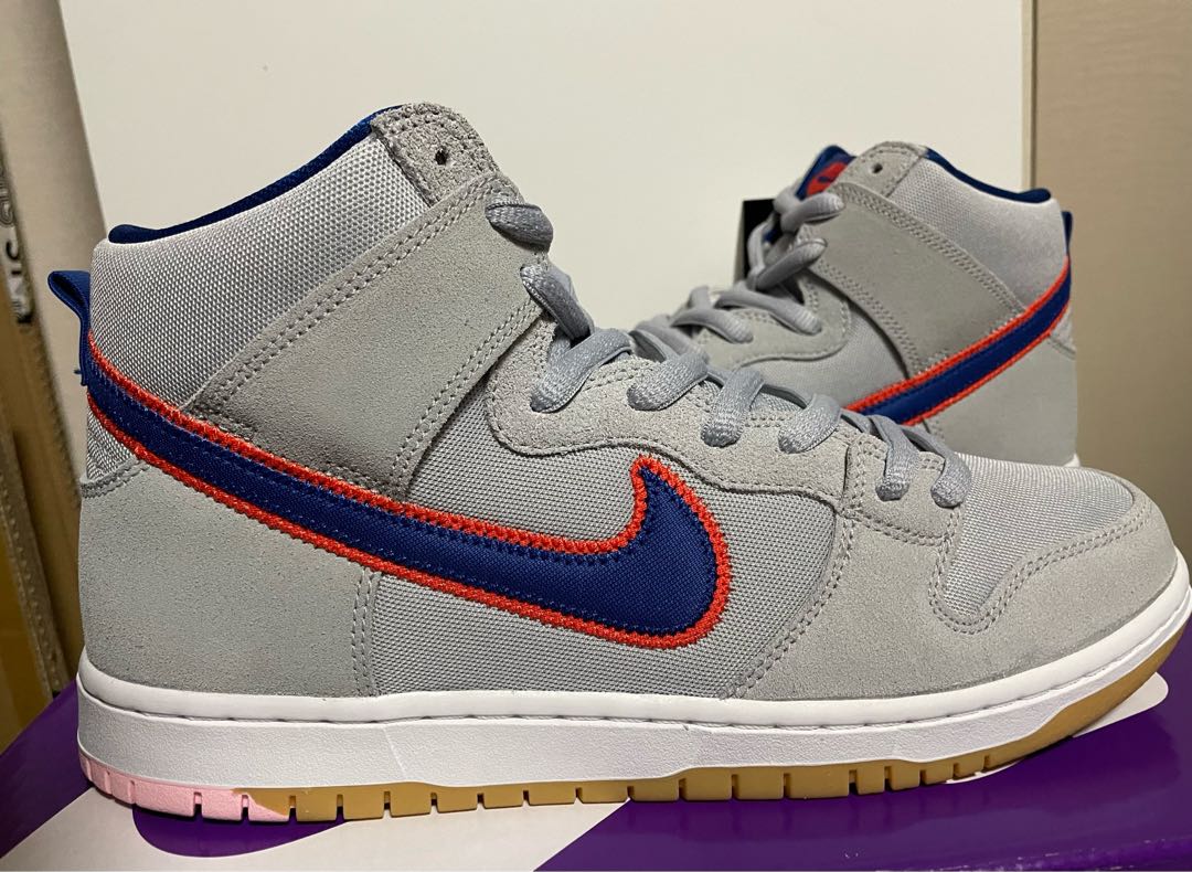Nike SB Dunk High "Rush Snubbull and Team Orange/New York Mets" DH7155-001 28.5cm