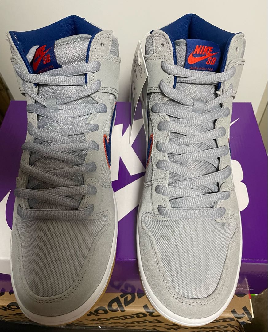 Nike SB Dunk High "Rush Snubbull and Team Orange/New York Mets" DH7155-001 28.5cm