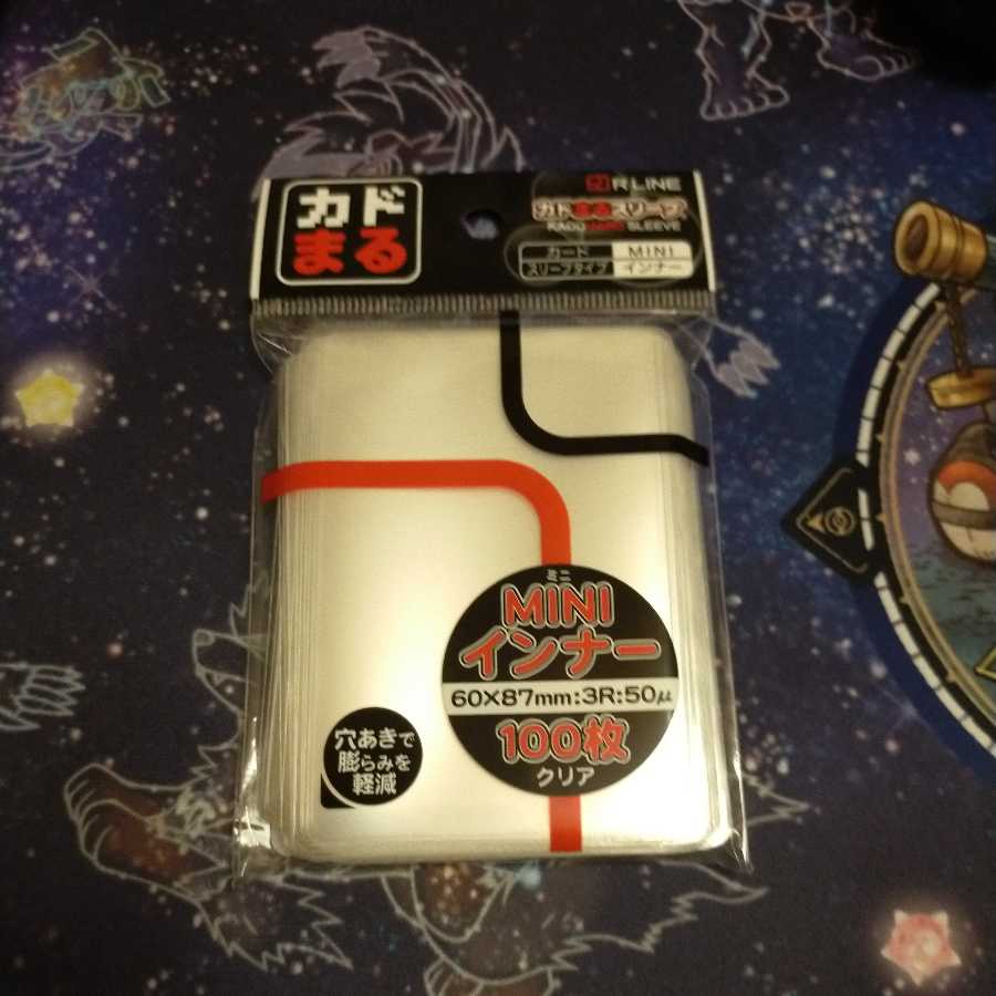 カドまるスリーブ　未開封　60×87 ミニインナー