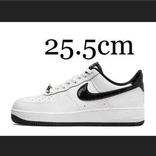 ナイキ エアフォース1 '07 LV8 "ワールドチャンプ/ホワイト アンド ブラック"25.5cm 25.5cm