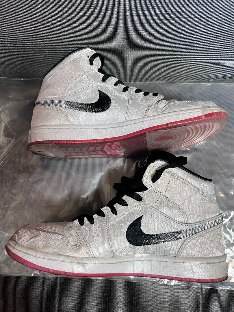 CLOT x NIKE AIR JORDAN 1 FEARLESS MID Beautiful 27.5cm