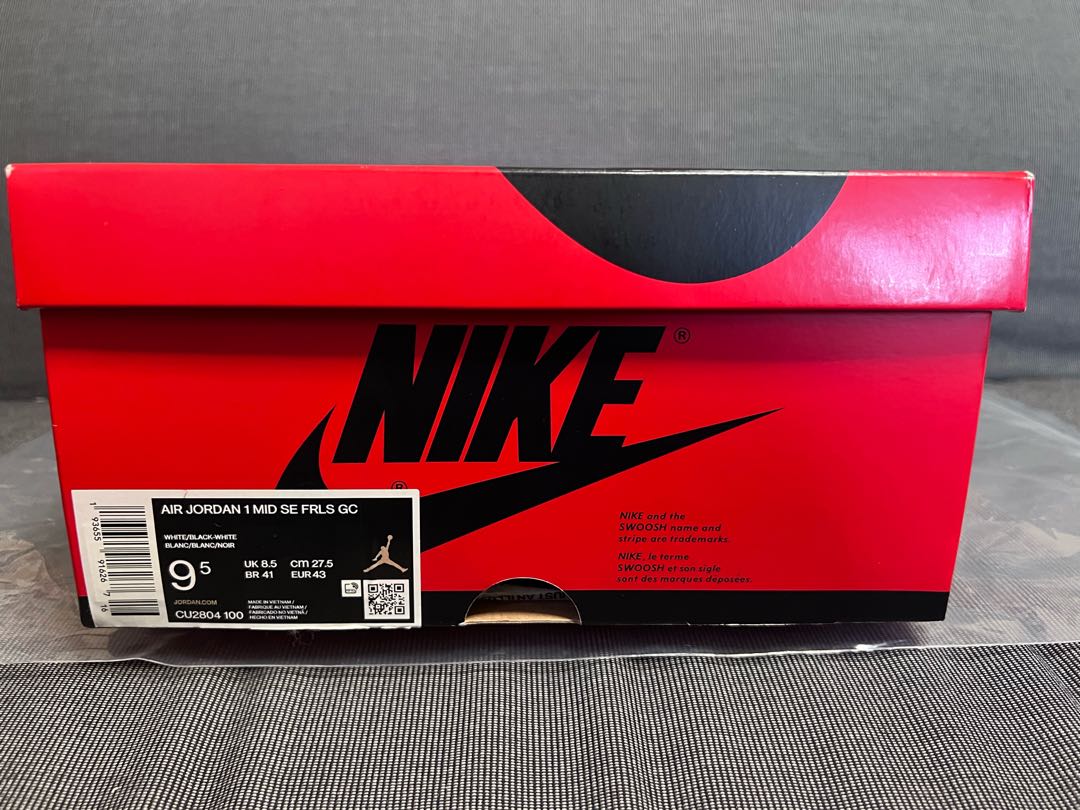 CLOT x NIKE AIR JORDAN 1 FEARLESS MID Beautiful 27.5cm