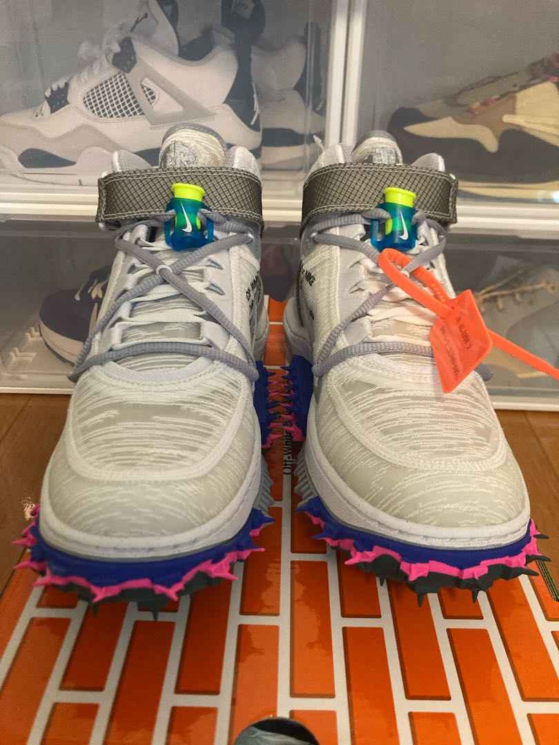 Off Ho Wight x Nike Air Riryoku1 Mid "Green/Ho Wight DR0500-300 26.5cm