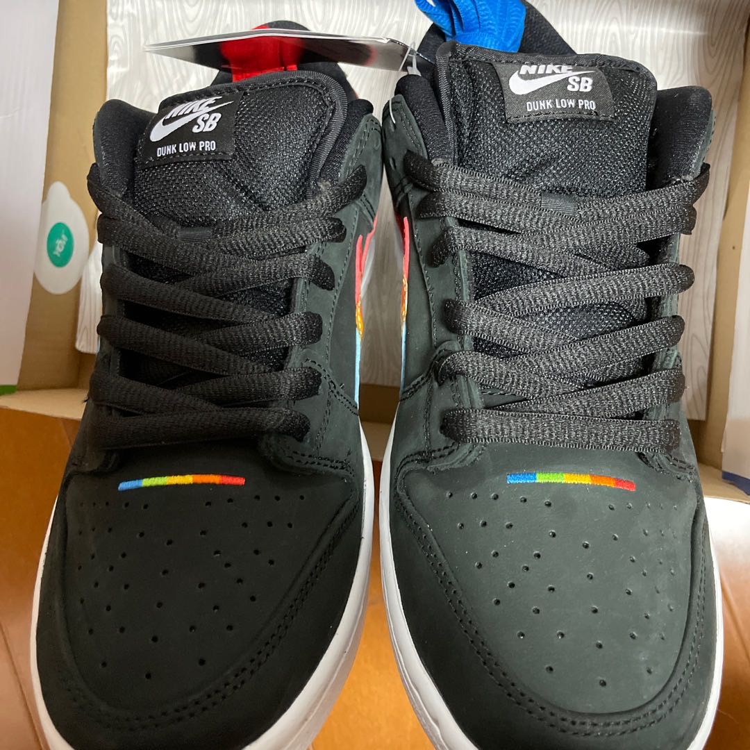 Nike sb dunk low pro black x Polaroid 28 28cm