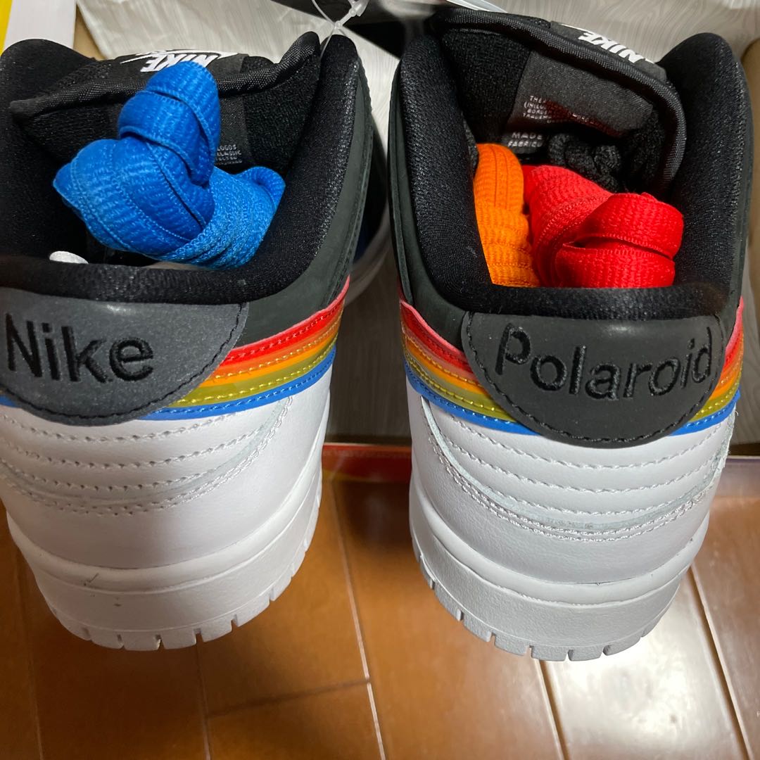 Nike sb dunk low pro black x Polaroid 28 28cm