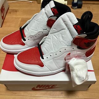 ナイキ エアジョーダン1 ハイ OG "ヘリテージ" 555088-161 27.5cm