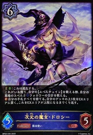 次元の魔女･ドロシー LG 2枚 2枚