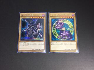 遊戯王 ブラック・マジシャン 真紅眼の黒竜 SEセット ゆ11-02/01