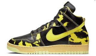 Nike Dunk High 1985 SP "Yellow Acid Wash" 24cm