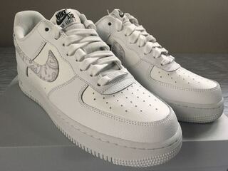 ナイキ ウィメンズ エアフォース1 ロー '07 エッセンシャル "ホワイト ペイズリー" 26.5cm