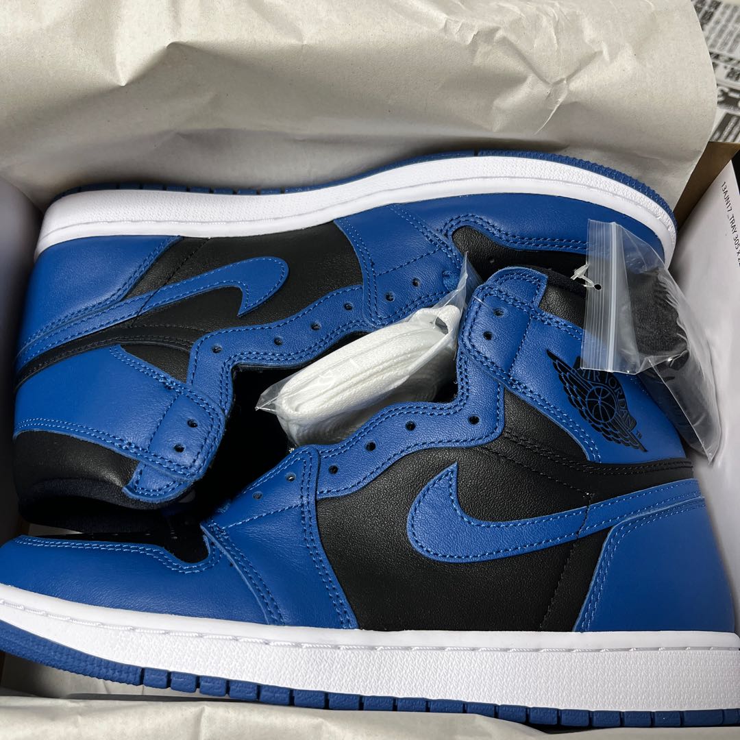 Coupon Eligible Nike Air Jordan 1 High OG "Dark Marina Snubbull" "Dark Marina Blue" 27.5cm