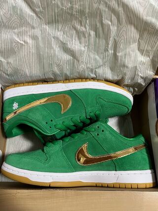 ナイキ SB ダンク ロー "セント・パトリックス・デイ/シャムロック" BQ6817-303 26.5cm