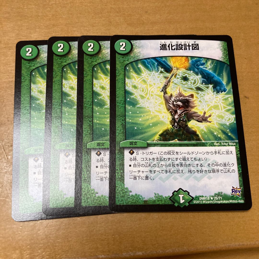 Evolutionary blueprint R-foil 9/14