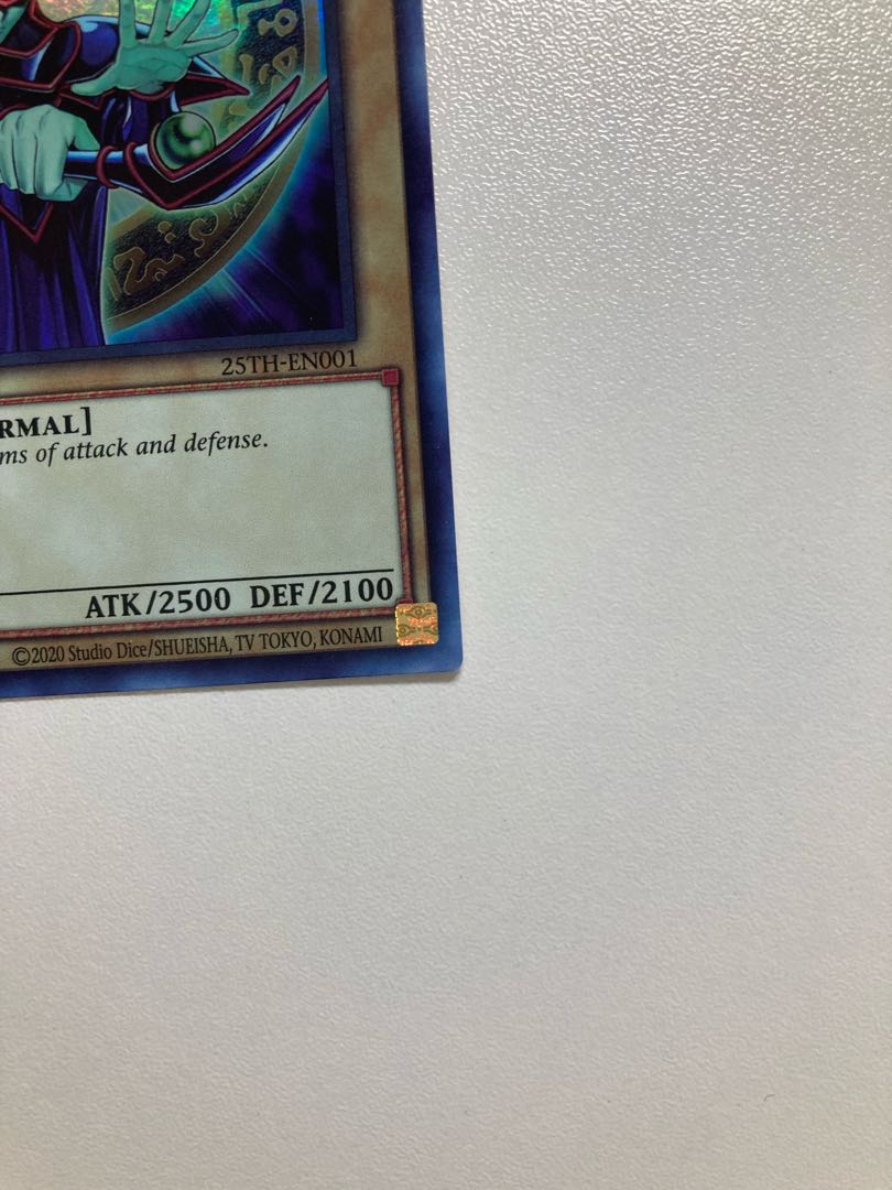 Dark Magician Dark Magician Old Illustration 25th-EN001 Battle of Chaos North American Edition