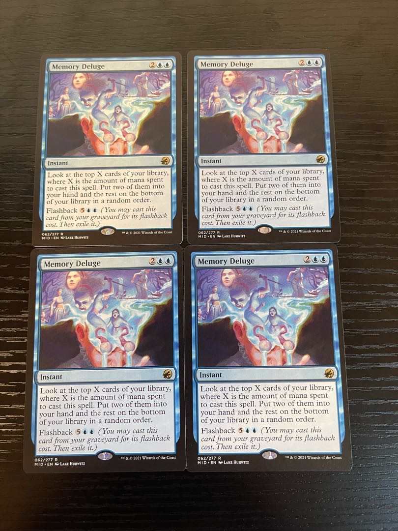 Memory Deluge/Memory Deluge English 4CD set