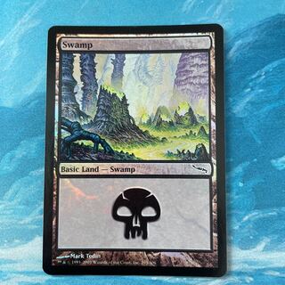 MTG foil Swamp
