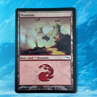 MTG foil Mountain