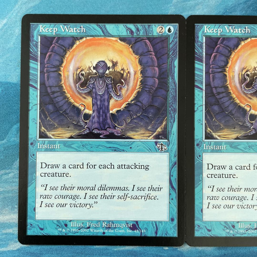 MTG 2 cards Keep Watch