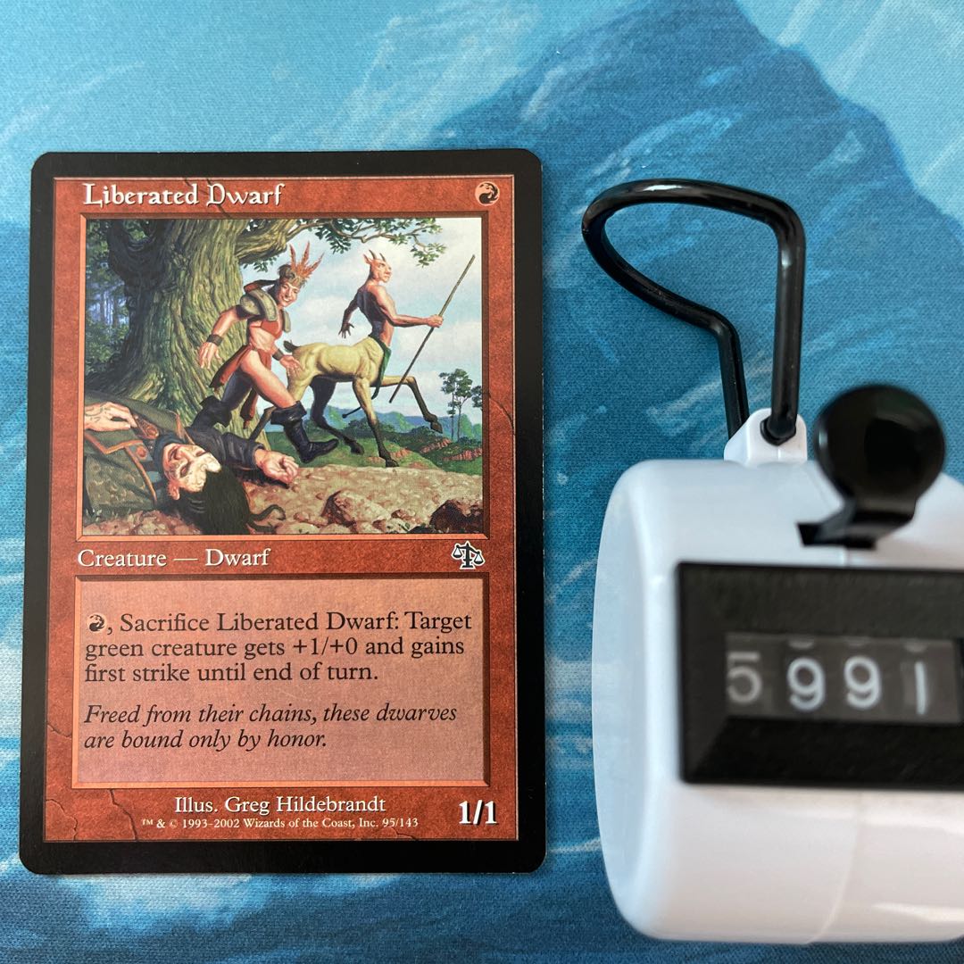 MTG 3 cards Liberated Dwarf