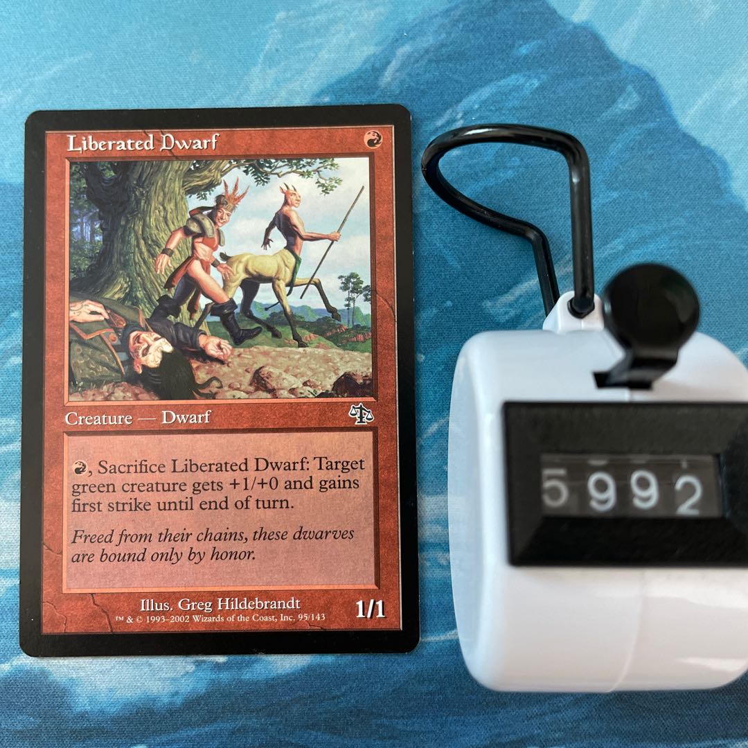 MTG 3 cards Liberated Dwarf
