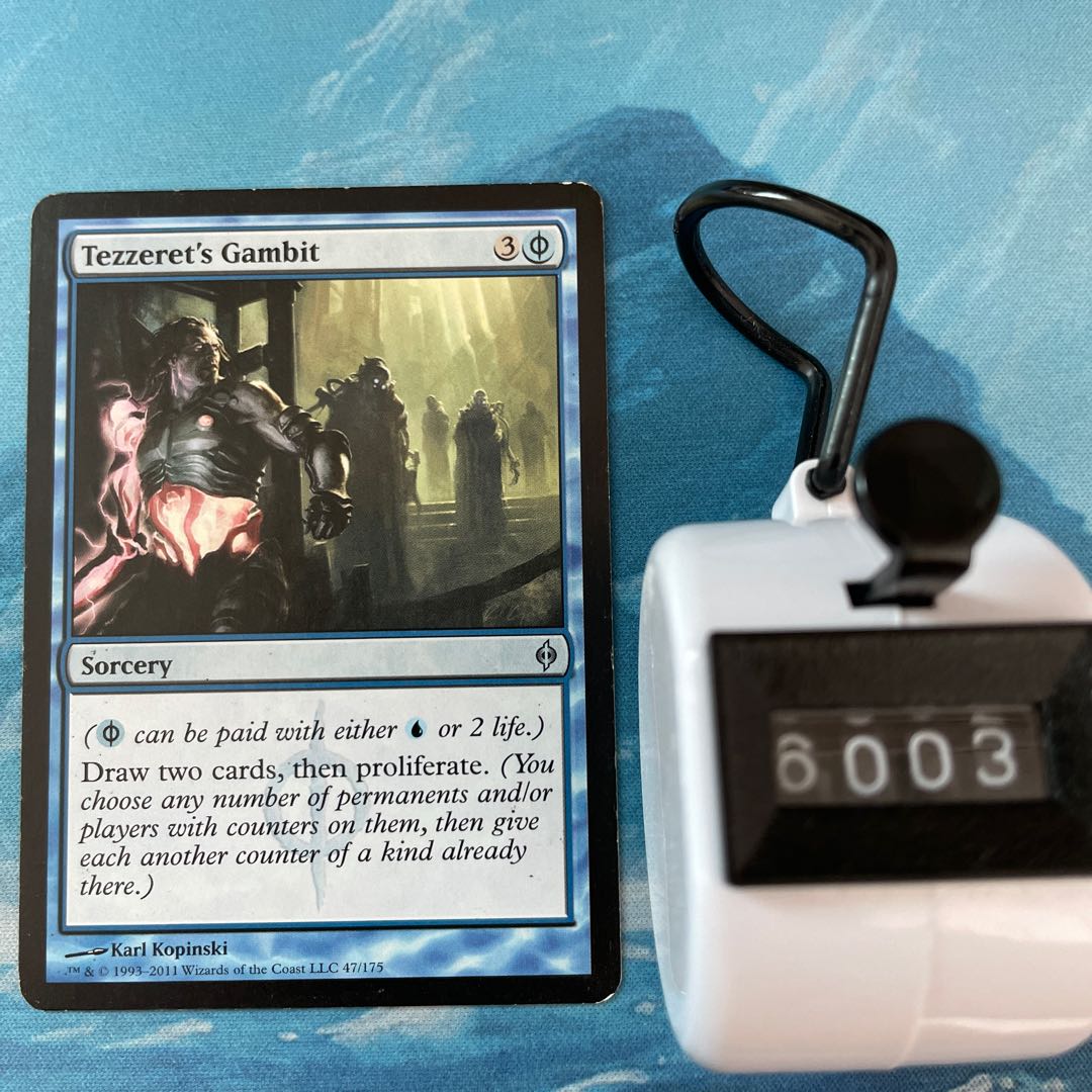 MTG 2 copies Tezzeret's Gambit