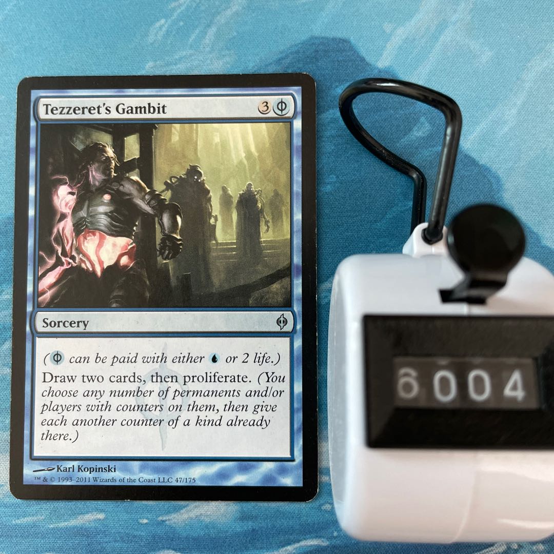 MTG 2 copies Tezzeret's Gambit