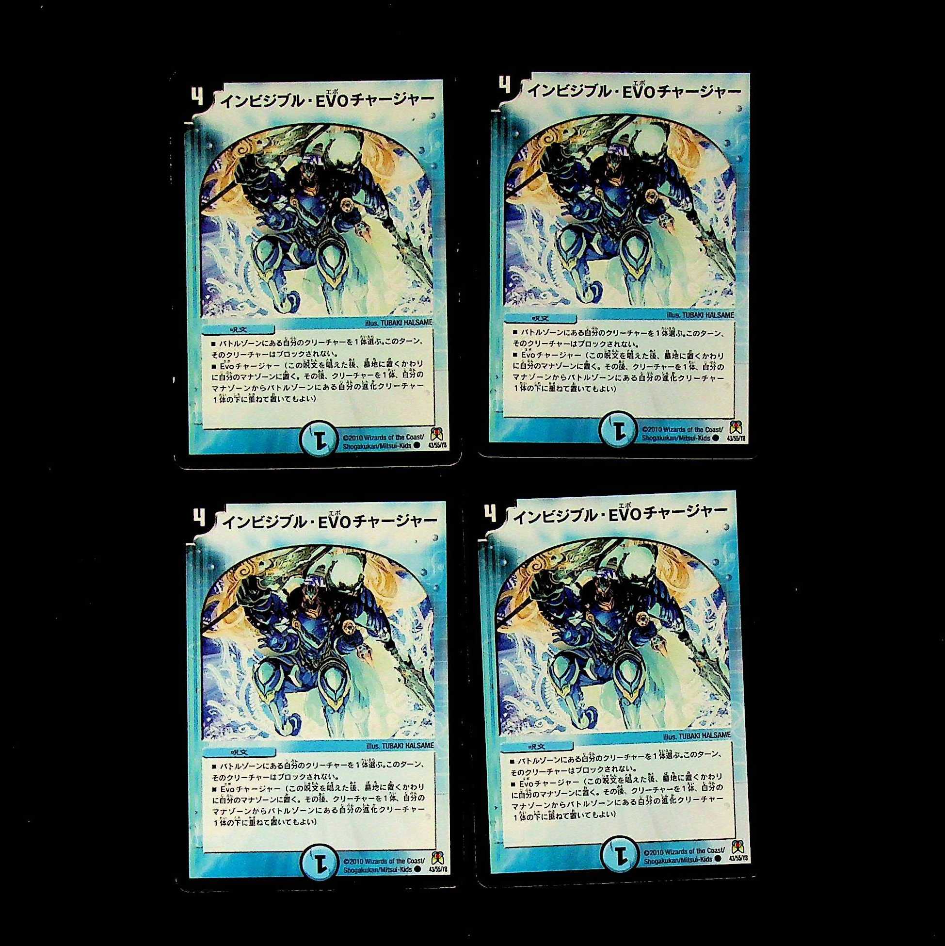 DM Invisible EVO Charger, Common, Set of 4 (1)