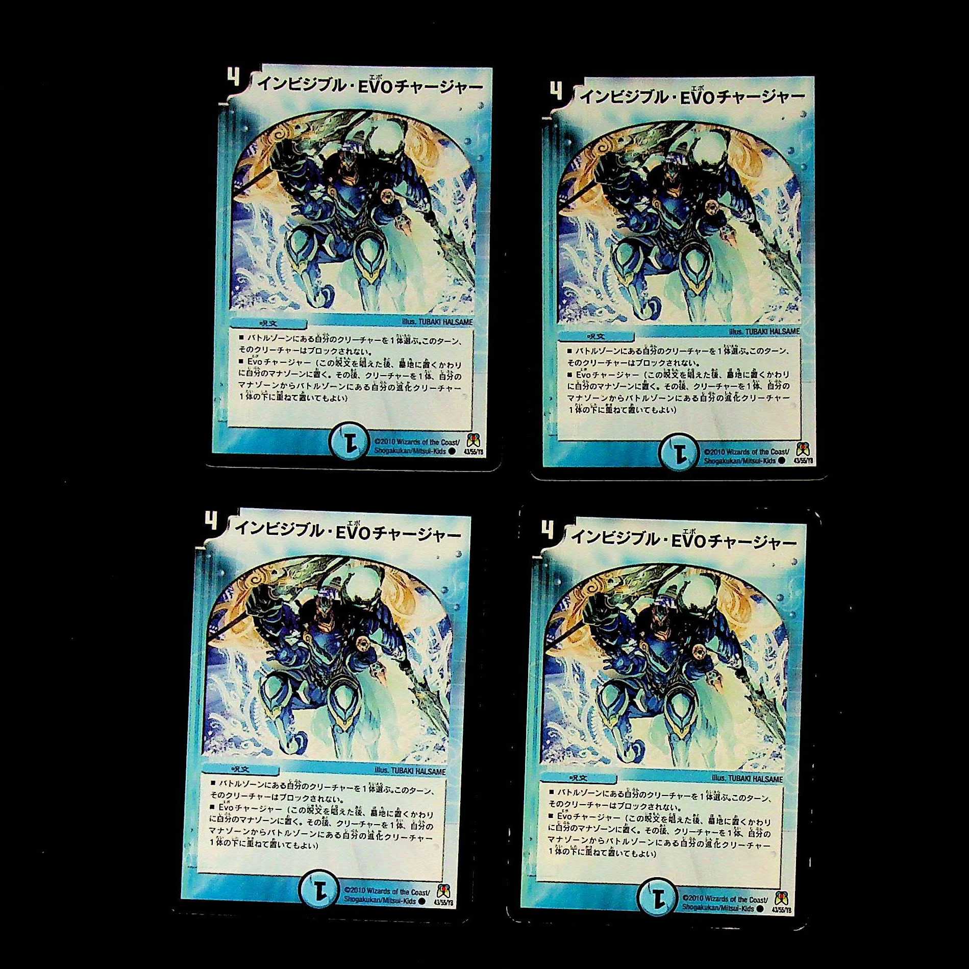 DM Invisible EVO Charger, Common, Set of 4 (2)