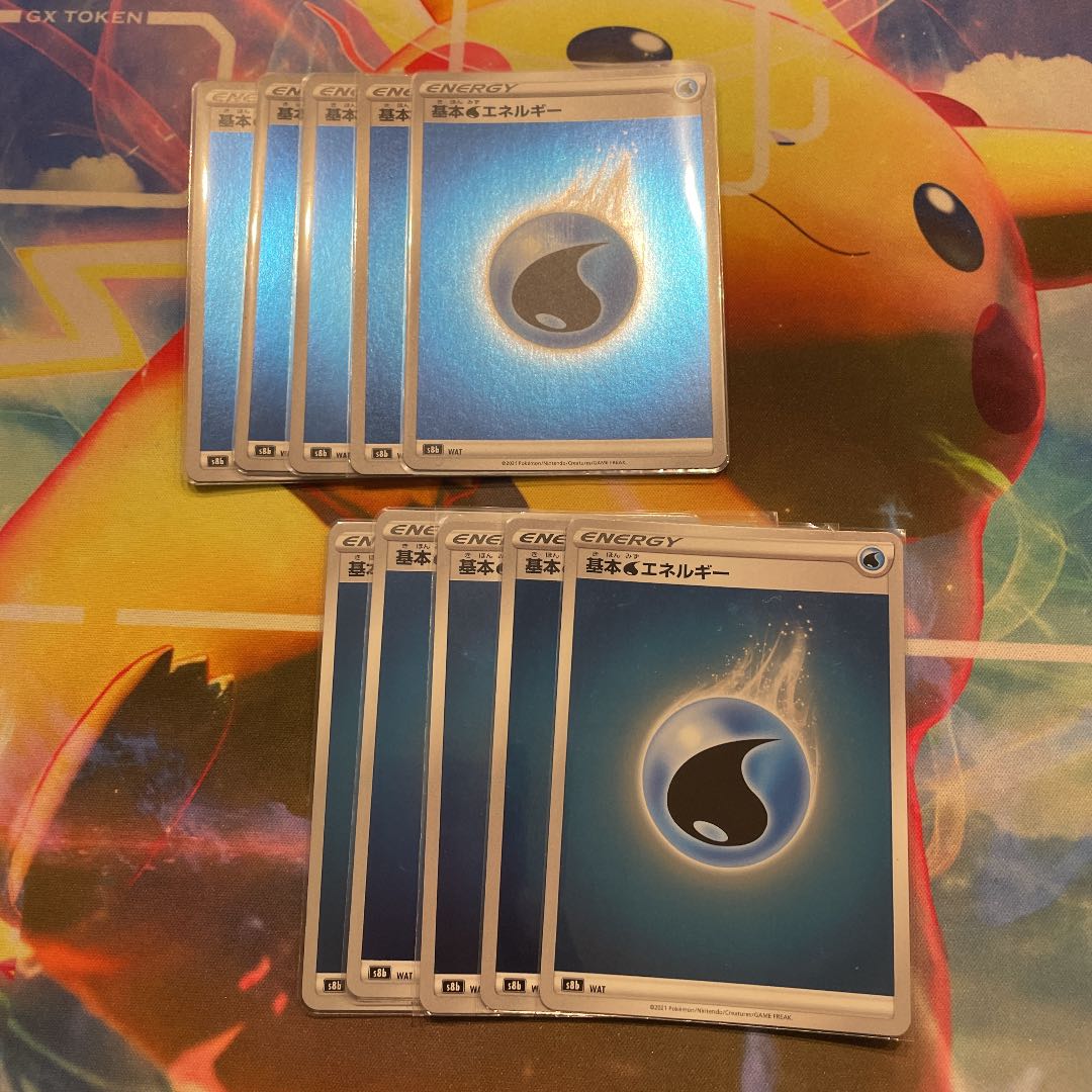 Pokémon Card Basic WaterEnergy Mirror