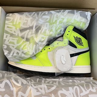 ナイキ エア ジョーダン 1 ハイ OG "ボルト/ヴィジョネア" 27cm