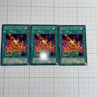 燃えさかる大地　ノーマル　3枚セット